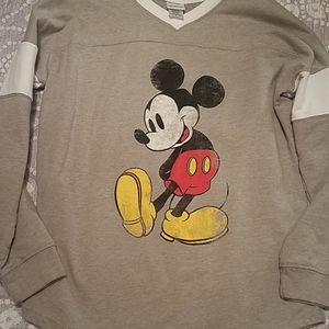 Small Long Sleeve Mickey Mouse Shirt